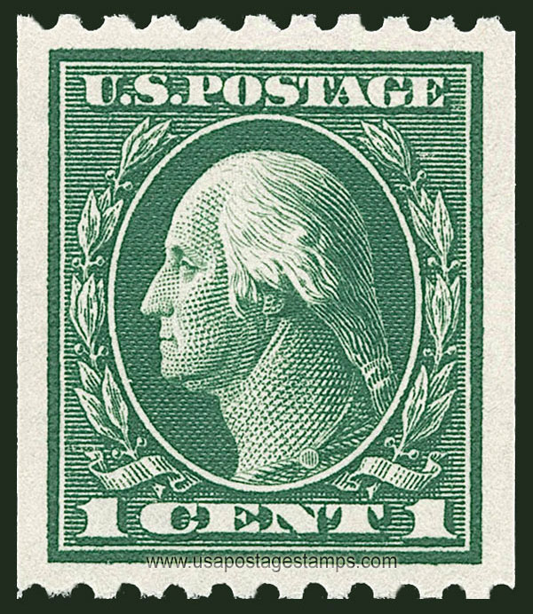 US 1914 George Washington (1732-1799) Coil 1c. Scott. 441