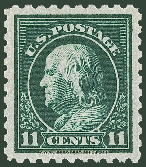 US 1916 Benjamin Franklin (1706-1790) 11c. Scott. 473