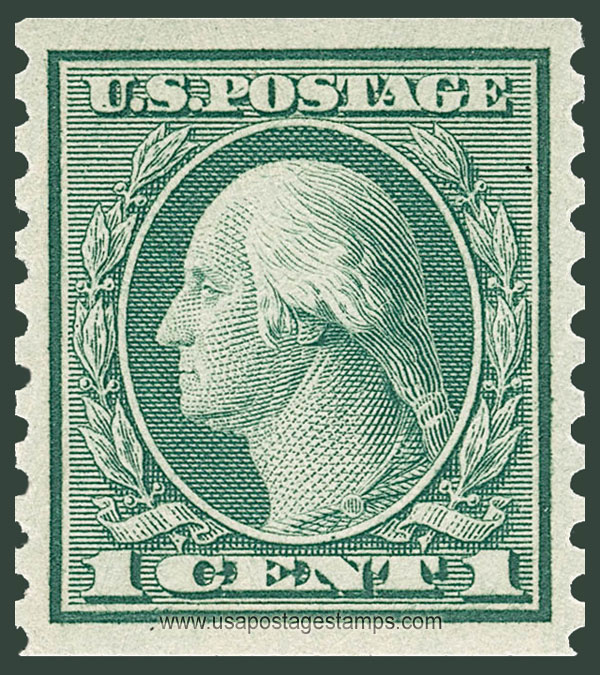 US 1916 George Washington (1732-1799) Coil 1c. Scott. 490