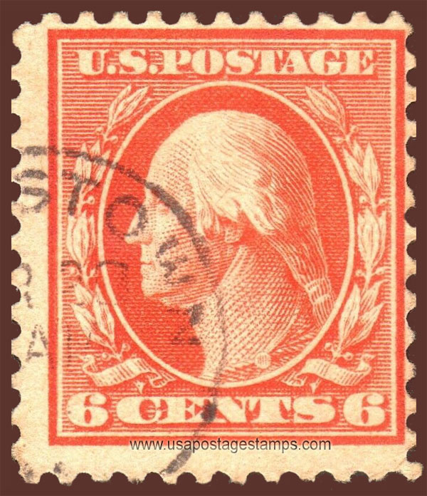 US 1917 George Washington (1732-1799) 6c. Michel PR228C