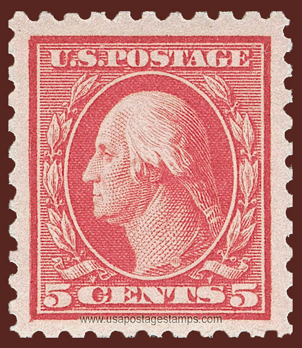 US 1917 George Washington (1732-1799) 5c. Scott. 467