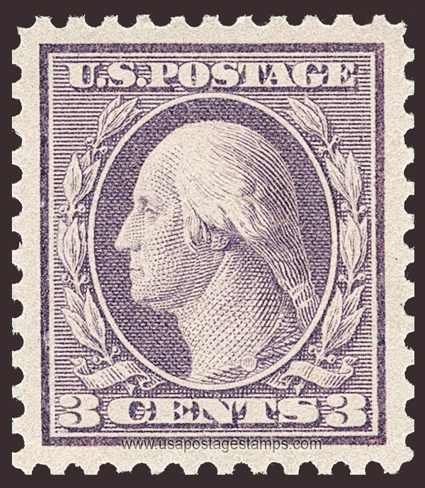 US 1917 George Washington (1732-1799) 3c. Scott. 501
