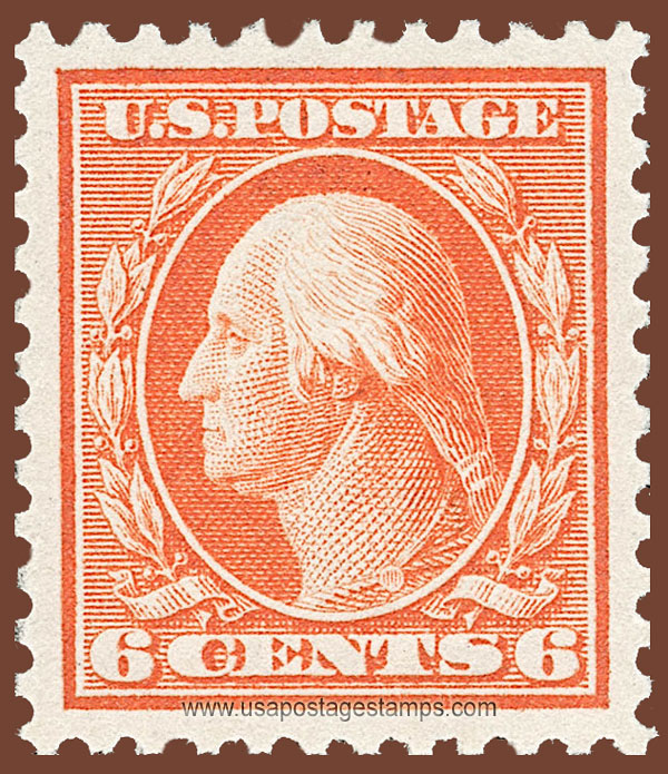 US 1917 George Washington (1732-1799) 6c. Scott. 506