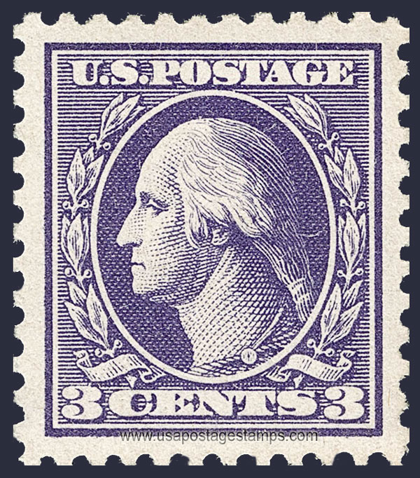 US 1918 George Washington (1732-1799) 3c. Scott. 530