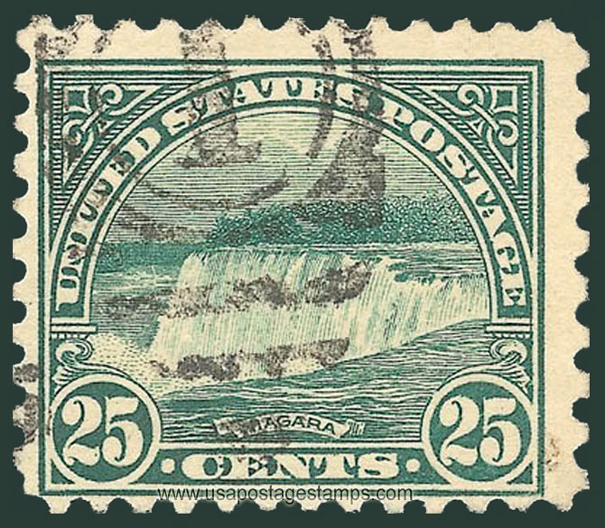 US 1922 Niagara Falls, New York 25c. Scott. 568c