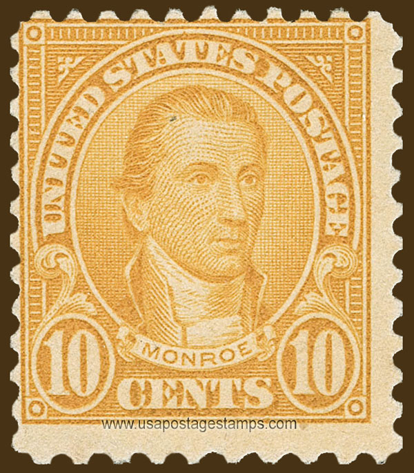 US 1923 James Monroe (1758-1831) 10c. Scott. 562c