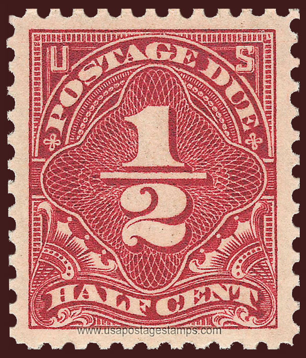 US 1925 Postage Due Stamp ½c. Scott. J68