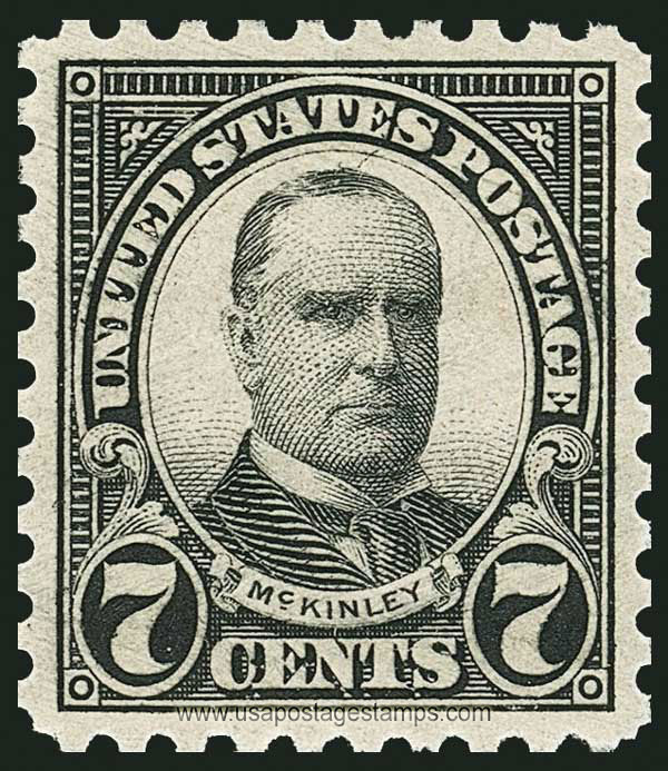 US 1926 William McKinley (1843-1901) 7c. Scott. 588