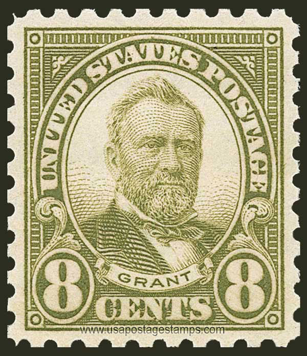 US 1926 Ulysses S. Grant (1822-1885) 8c. Scott. 589