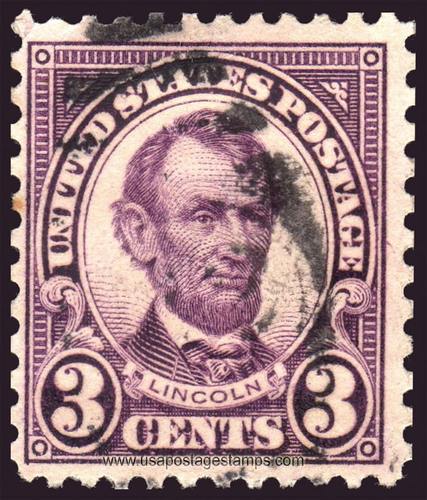 US 1927 Abraham Lincoln (1809-1865) 3c. Michel PR264F