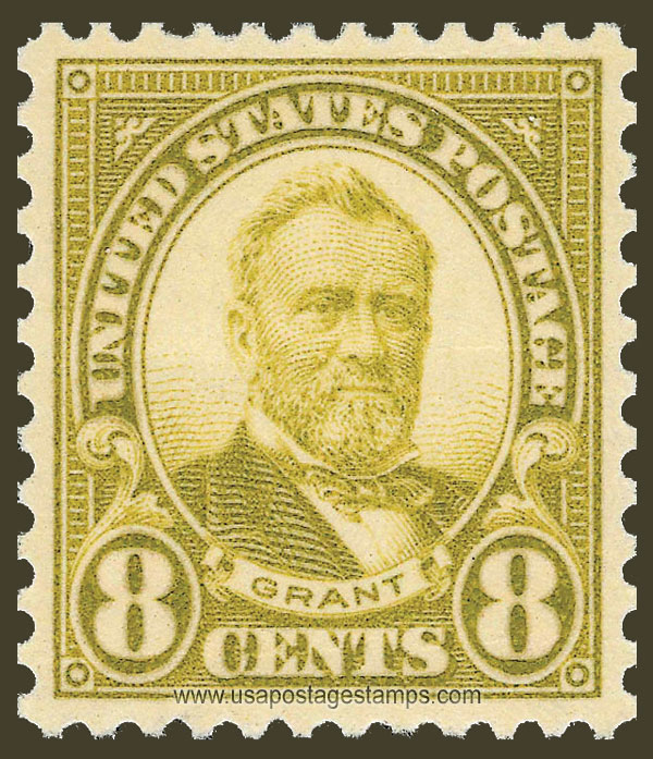 US 1927 Ulysses S. Grant (1822-1885) 8c. Scott. 640