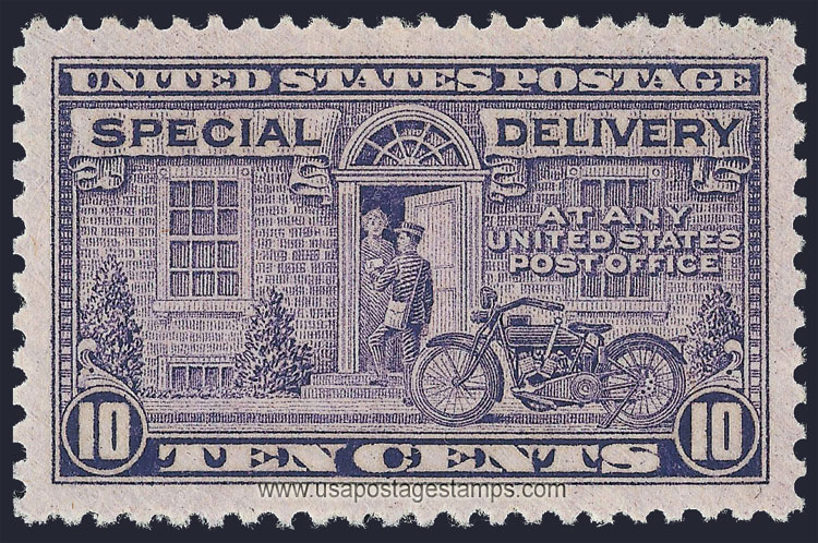 US 1927 Special Postal Delivery - Motorcycle 10c. Scott. E15