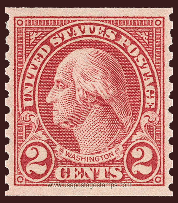US 1929 George Washington (1732-1799) Coil 2c. Scott. 599A