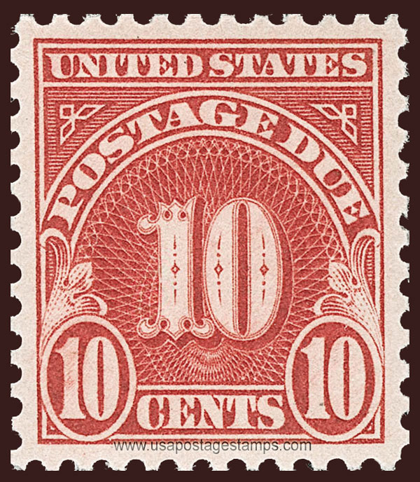 US 1930 Postage Due Stamp 10c. Scott. J74