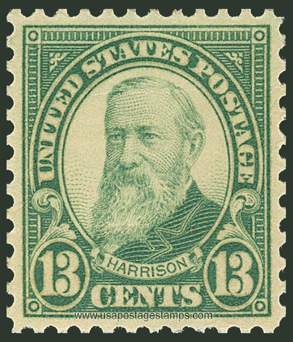 US 1931 Benjamin Harrison (1833-1901) 13c. Scott. 694