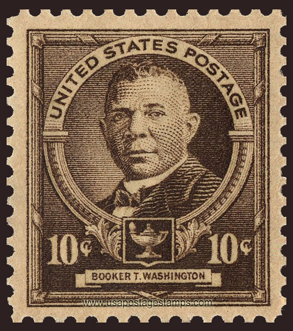 US 1940 Educator Booker Taliaferro Washington 10c. Scott. 873