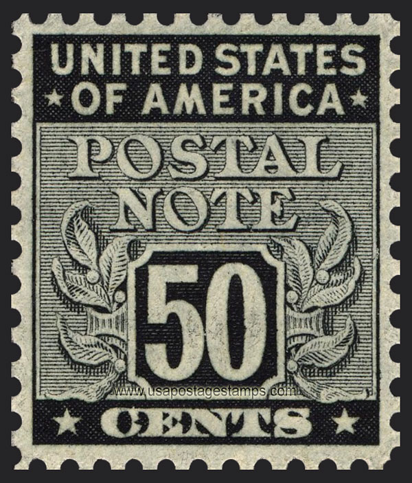 US 1945 Postal Note 50c. Scott. PN14