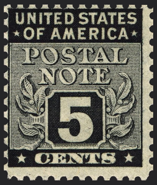 US 1945 Postal Note 5c. Scott. PN5