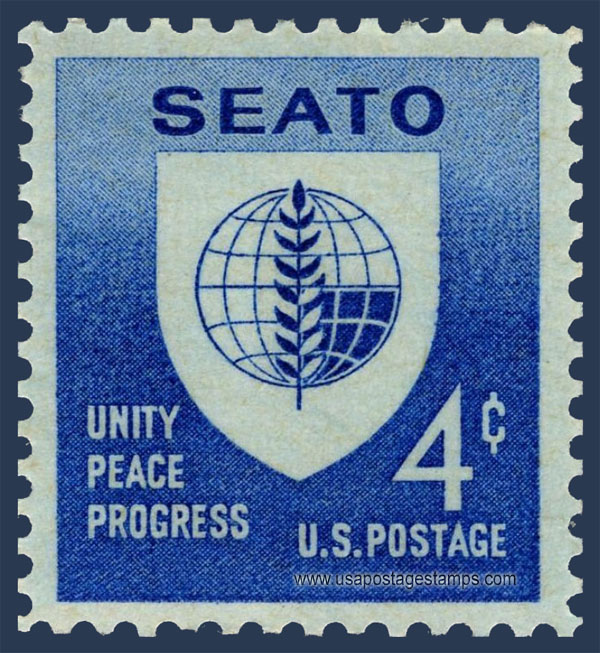 US 1960 The Southeast Asia Treaty Organization (SEATO) 4c. Scott. 1151