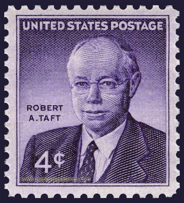 US 1960 Robert Alphonso Taft 4c. Scott. 1161