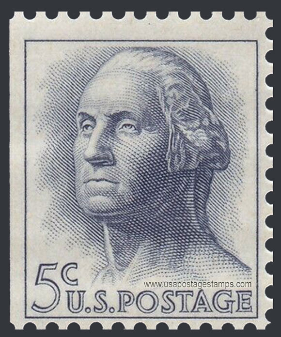 US 1963 George Washington (1732-1799) 5c. Michel 817yDl