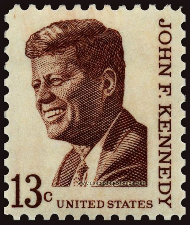 US 1967 John Fitzgerald Kennedy 13c. Scott. 1287