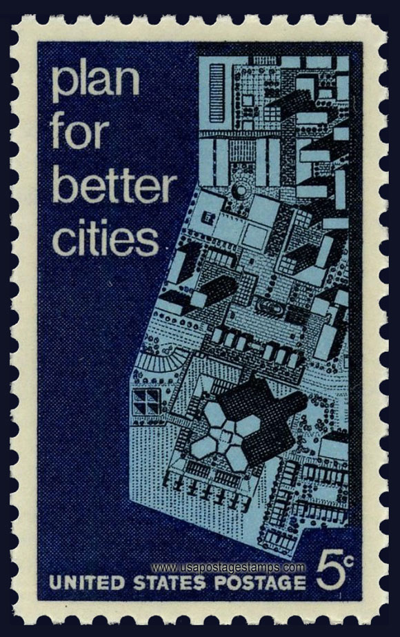 US 1967 Urban Planning 5c. Scott. 1333