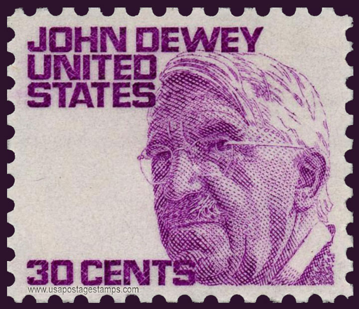 US 1968 John Dewey (1859-1952) 30c. Scott. 1291