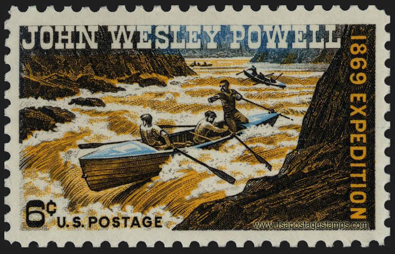 US 1969 John Wesley Powell 6c. Scott. 1374
