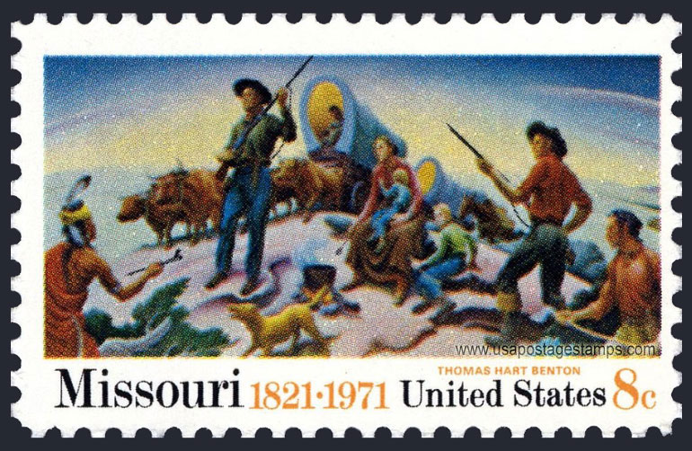 US 1971 150 Years of Missouri Statehood 8c. Scott. 1426