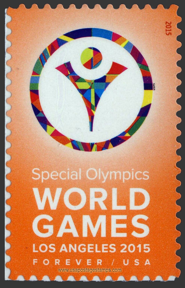 US 2015 Special Olympics World Games 49c. Scott. 4986