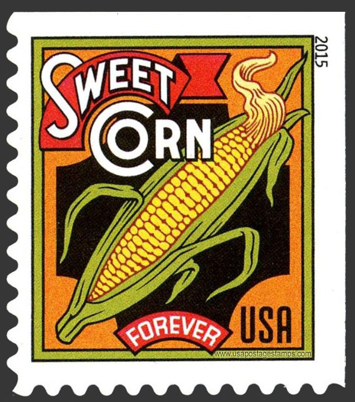 US 2015 Harvest : Sweet Corn 49c. Scott. 5005