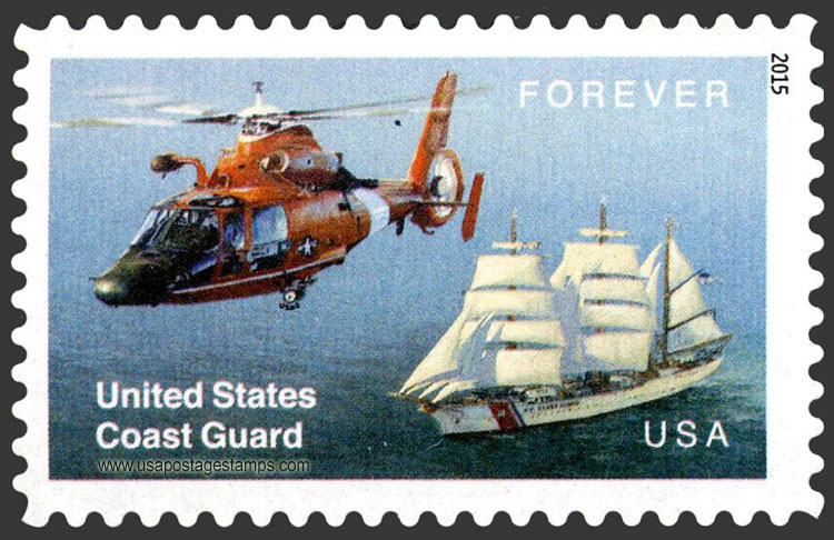 US 2015 U.S. Coast Guard 49c. Scott. 5008