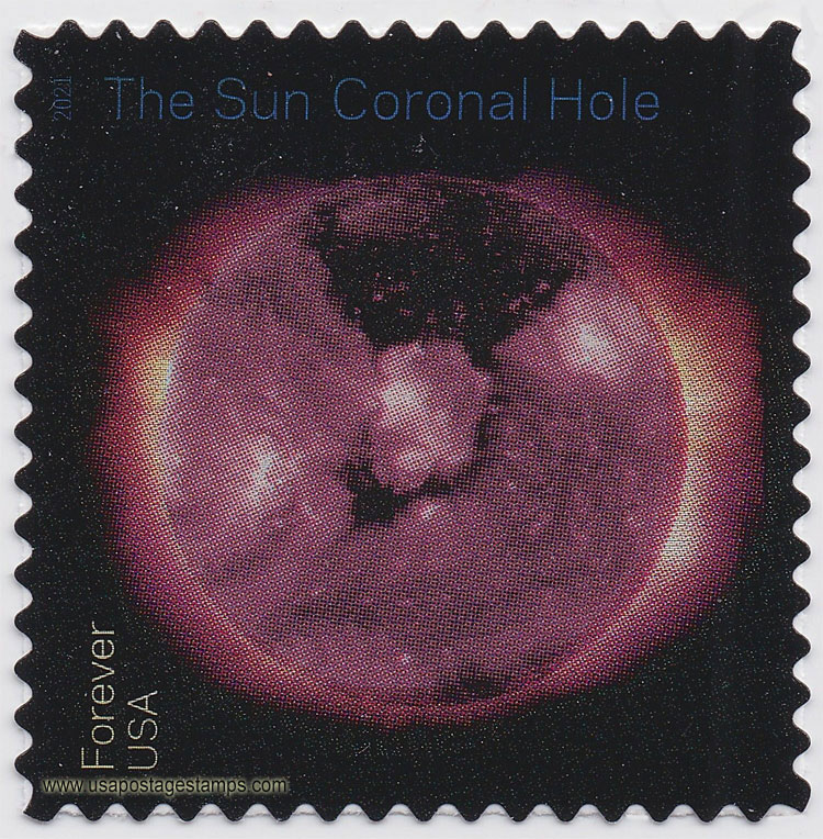 US 2021 Coronal Hole : Sun Science 55c. Scott. 5598