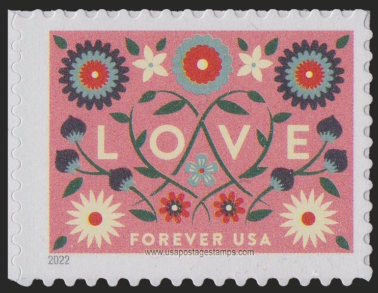 US 2022 Love 58c. (FOREVER º) Scott. 5661